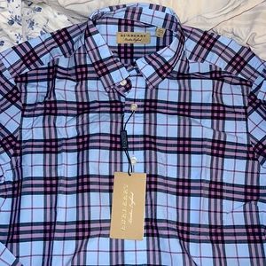 New Mens Burberry button down